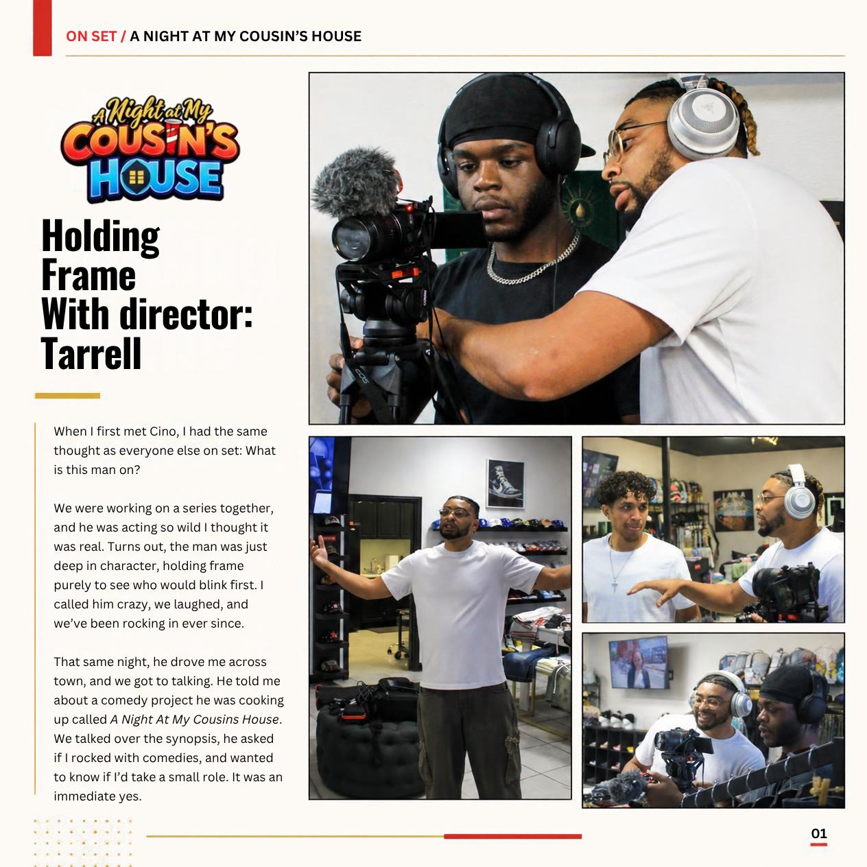 The scoop on "A Night At My Cousins house" photo 1