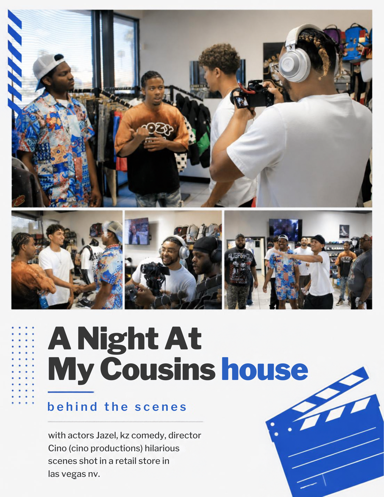 The scoop on "A Night At My Cousins house" photo 2