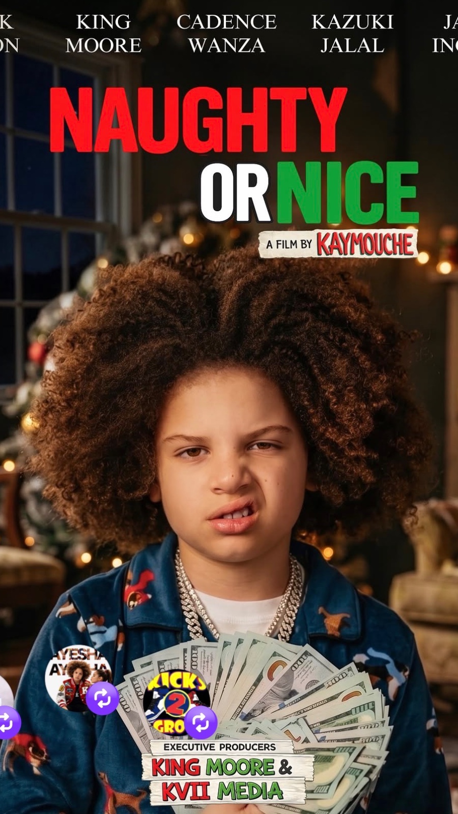 AT JUST 10 YEARS OLD, KING MOORE IS PRODUCING HIS OWN MOVIES, BUILDING A PRODUCTION COMPANY, AND PREPARING TO MAKE HOLIDAY MOVIE HISTORY!